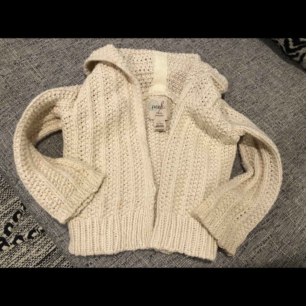 Peek 6-12month cotton sweater